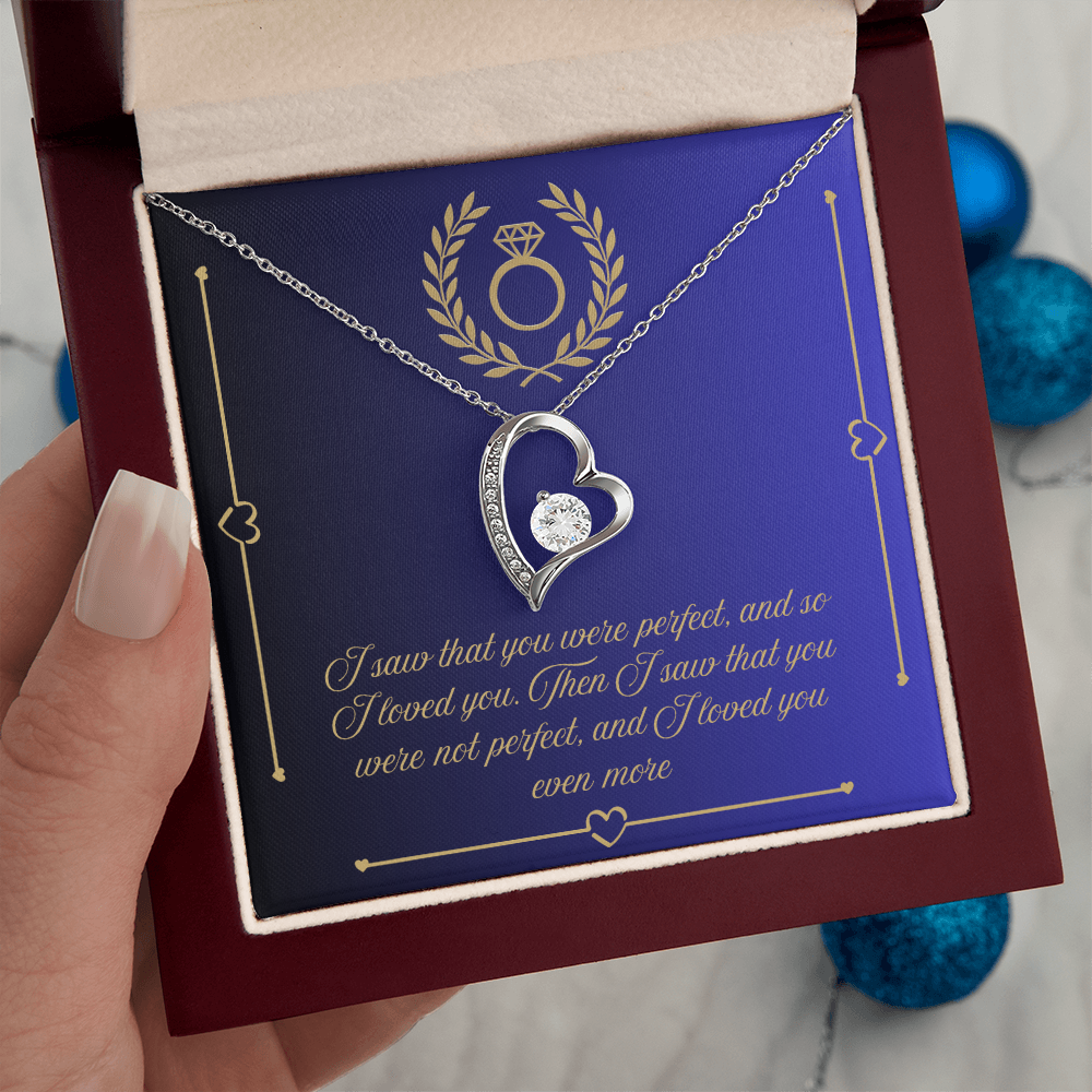 Unveil Your Heart: The Dazzling Forever Love Necklace