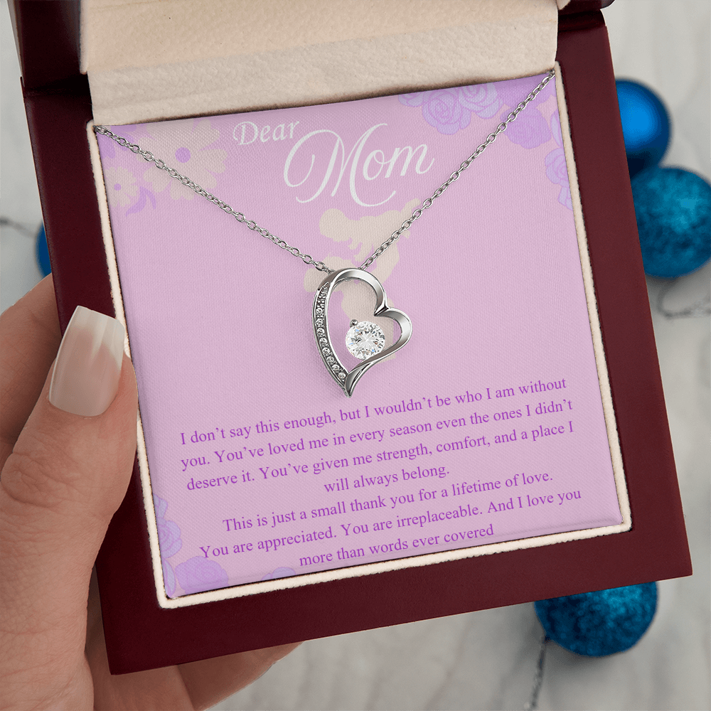 A Lifetime of Your Love: Forever Love Necklace