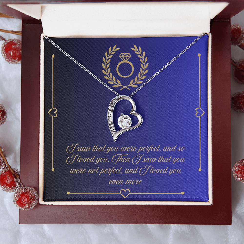 Unveil Your Heart: The Dazzling Forever Love Necklace