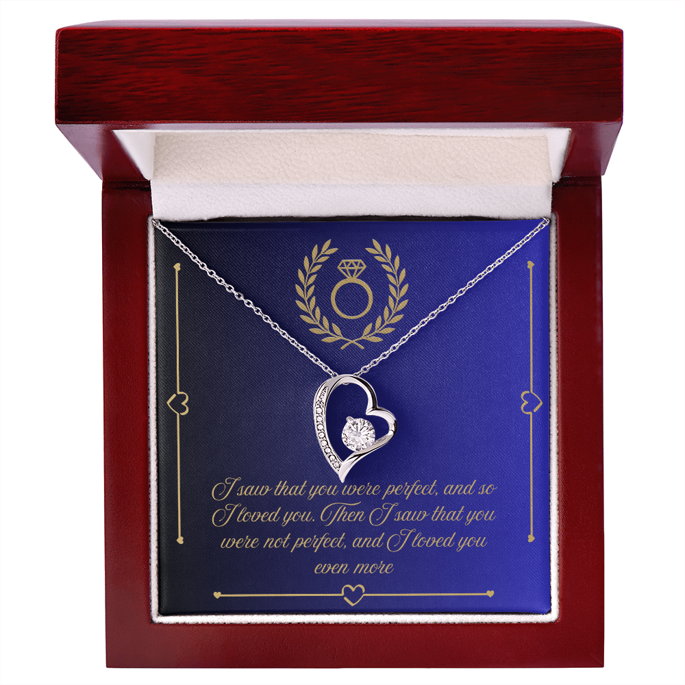 Unveil Your Heart: The Dazzling Forever Love Necklace