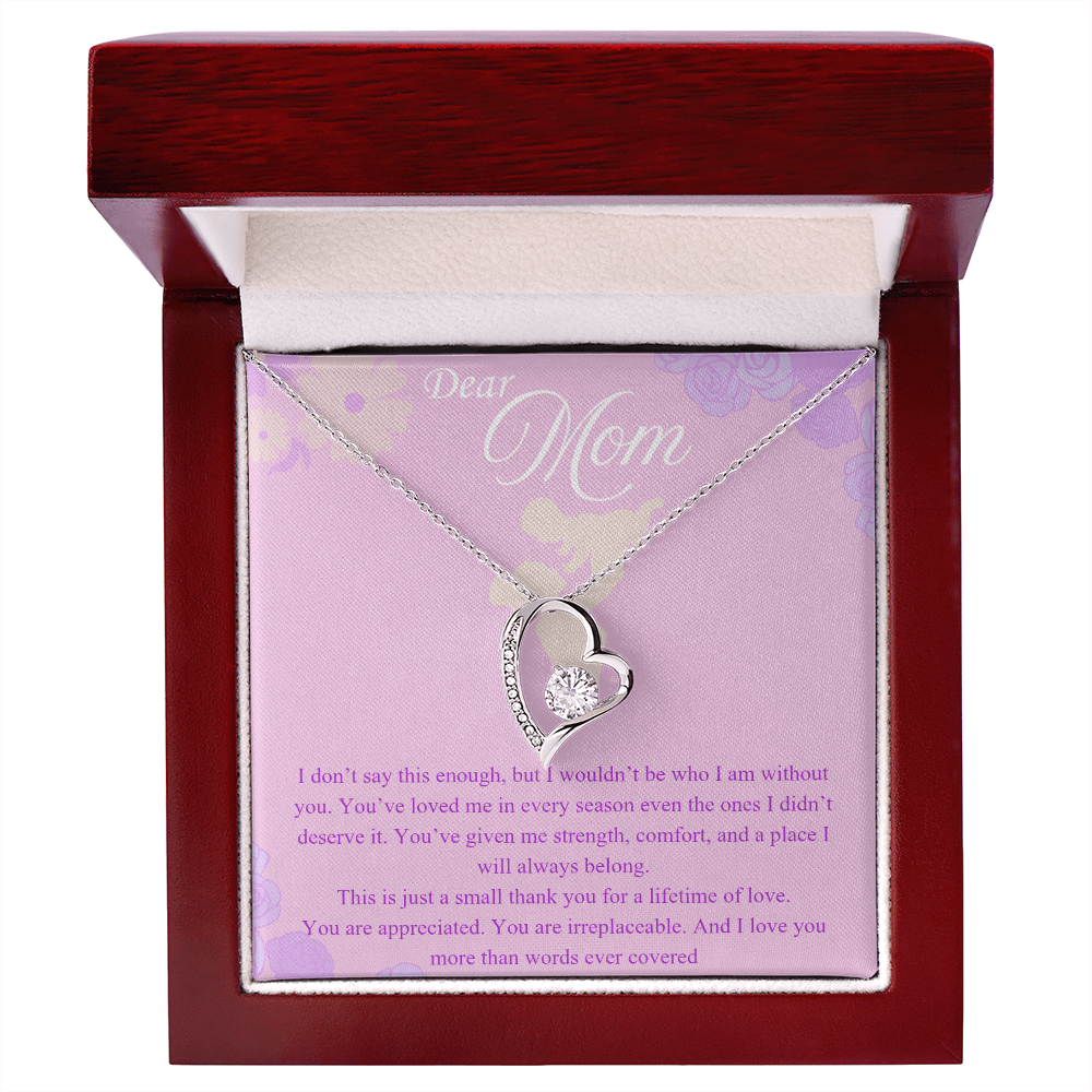A Lifetime of Your Love: Forever Love Necklace