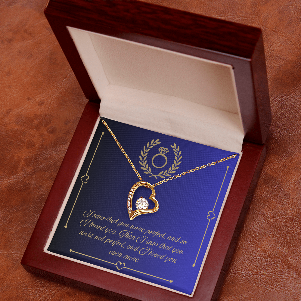 Unveil Your Heart: The Dazzling Forever Love Necklace