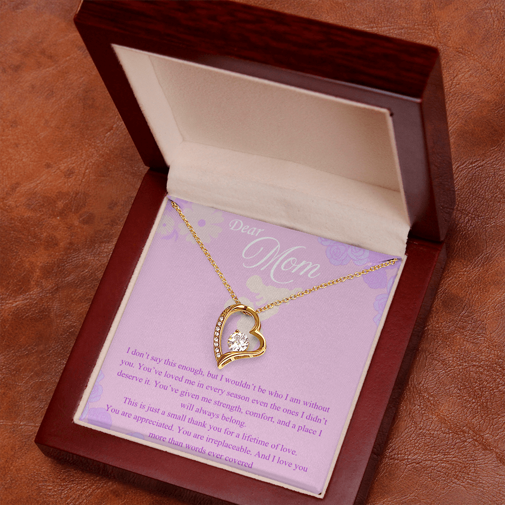 A Lifetime of Your Love: Forever Love Necklace