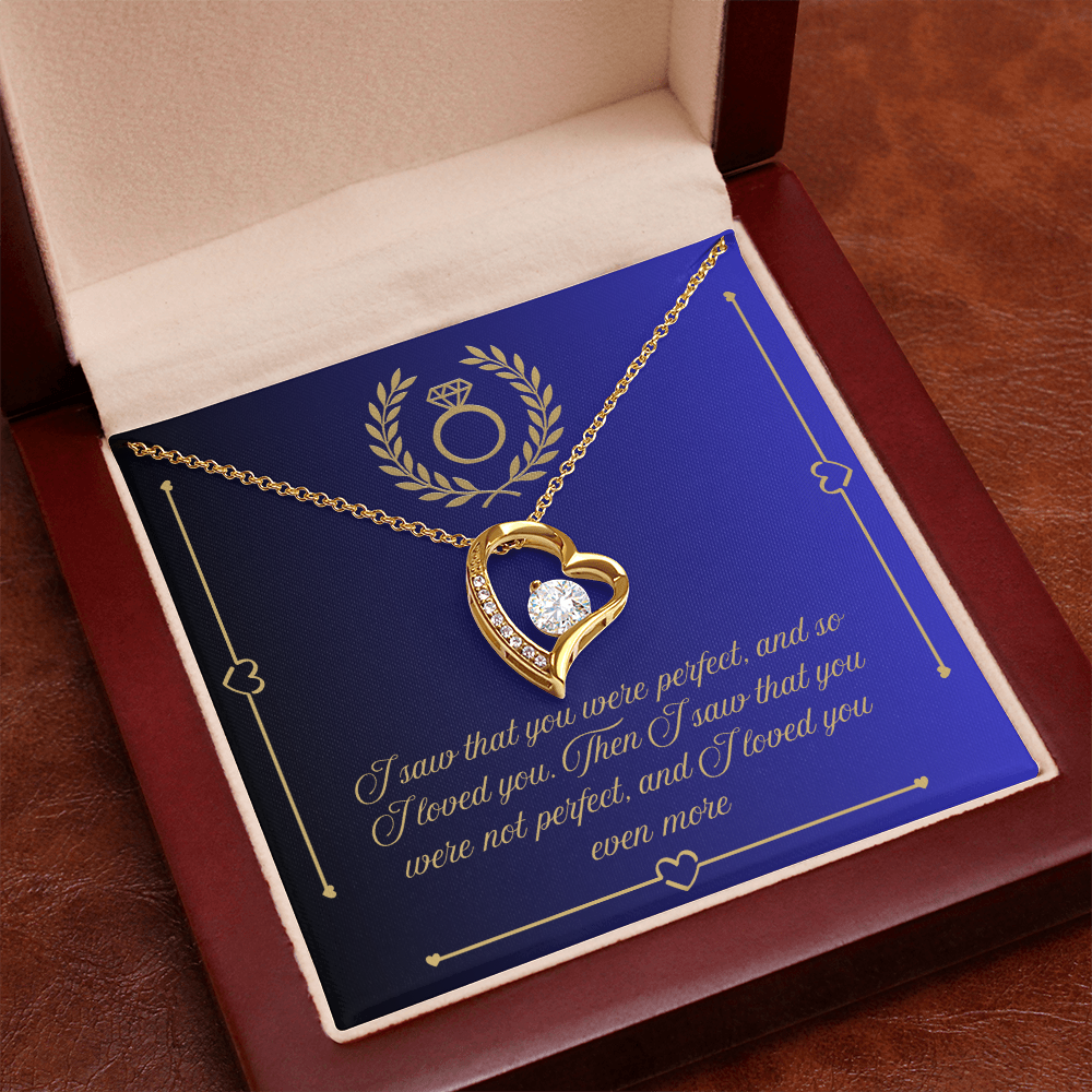 Unveil Your Heart: The Dazzling Forever Love Necklace