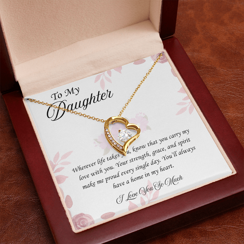 The Moment You Came In My Life: Forever Love Necklace
