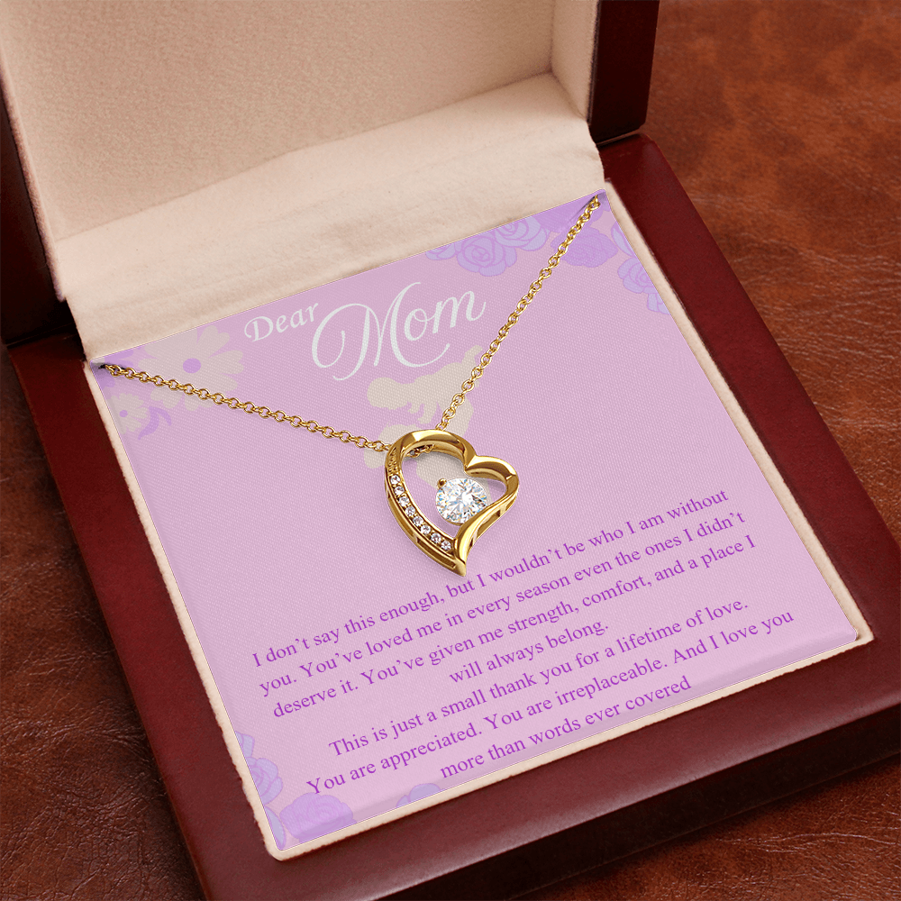 A Lifetime of Your Love: Forever Love Necklace