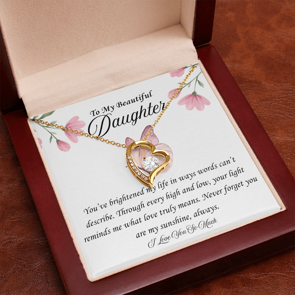 You Are My Sunshine: Forever Love Necklace