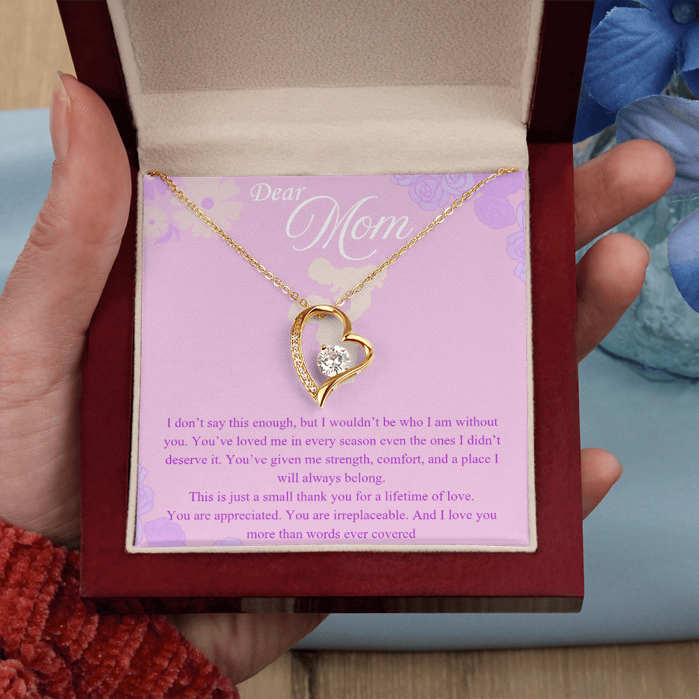 A Lifetime of Your Love: Forever Love Necklace