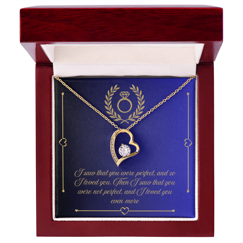 Unveil Your Heart: The Dazzling Forever Love Necklace