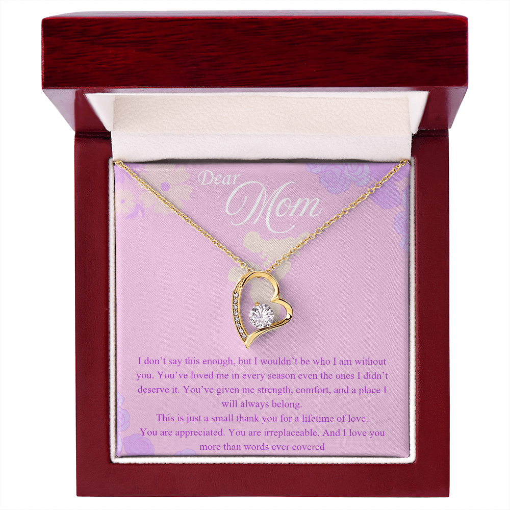 A Lifetime of Your Love: Forever Love Necklace