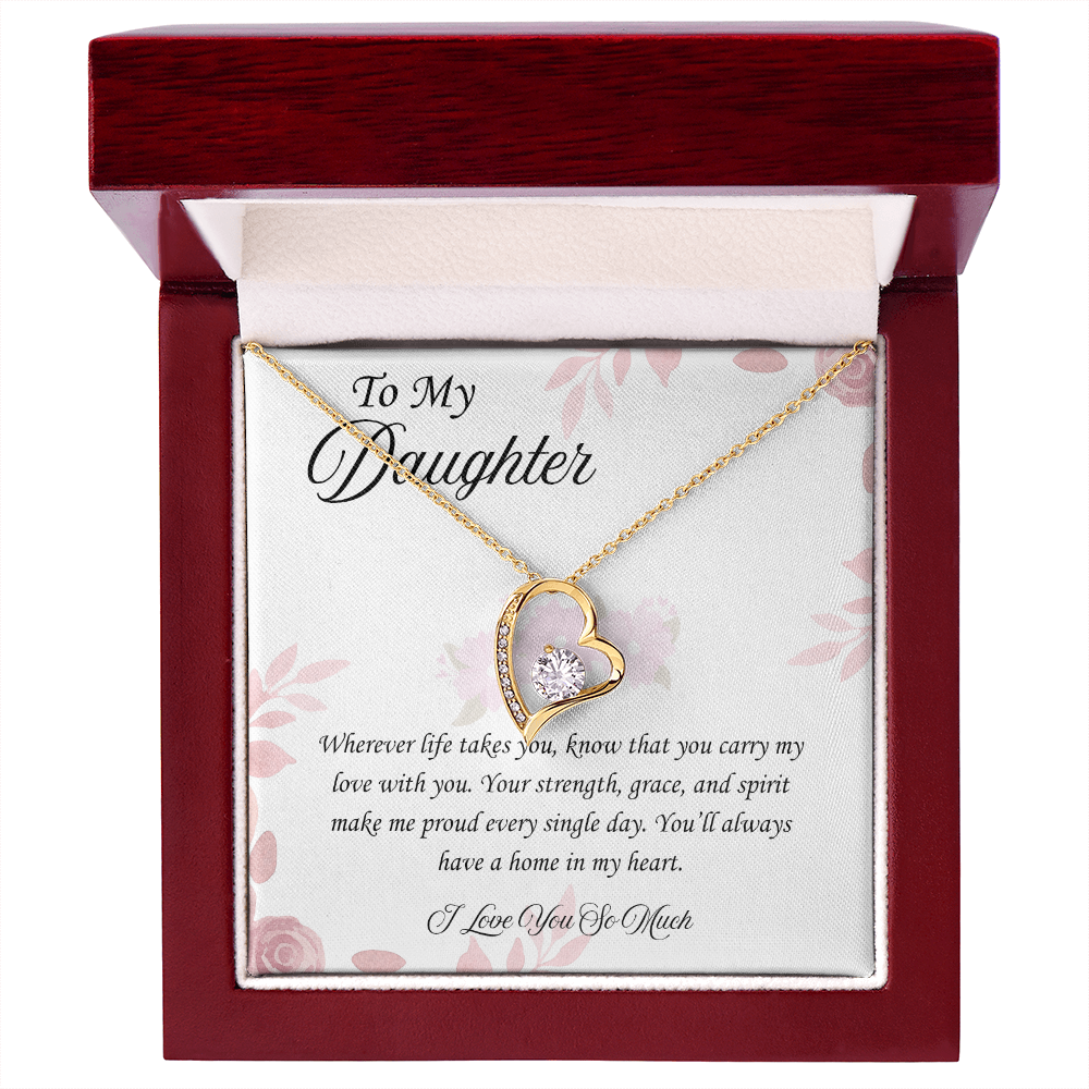 The Moment You Came In My Life: Forever Love Necklace