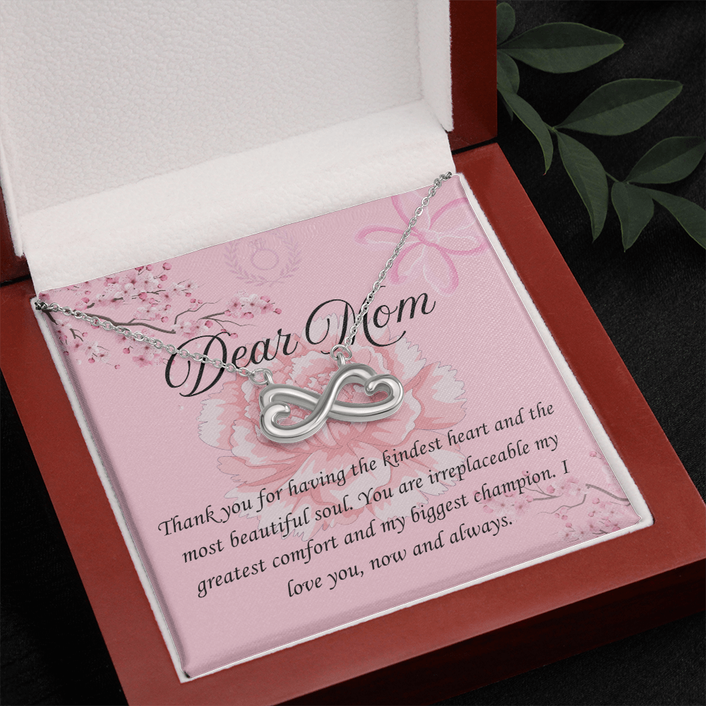 Mother's Sakura collection:Love Infinity Necklace