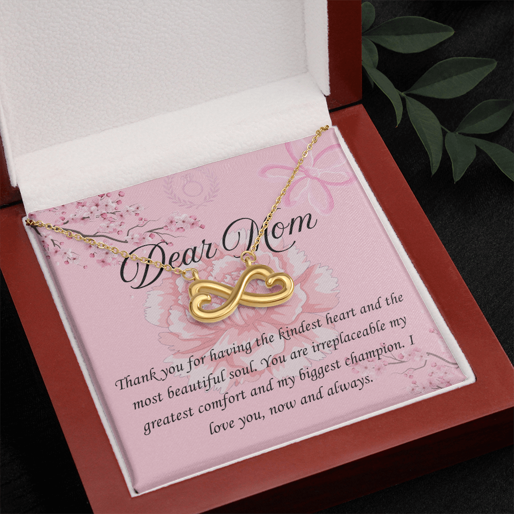 Mother's Sakura collection:Love Infinity Necklace