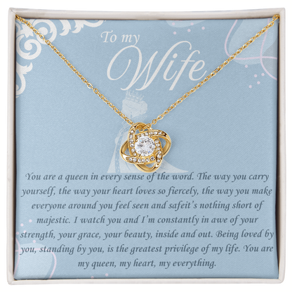My Queen: Starlit Grace Necklace