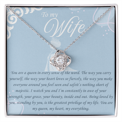 My Queen: Starlit Grace Necklace