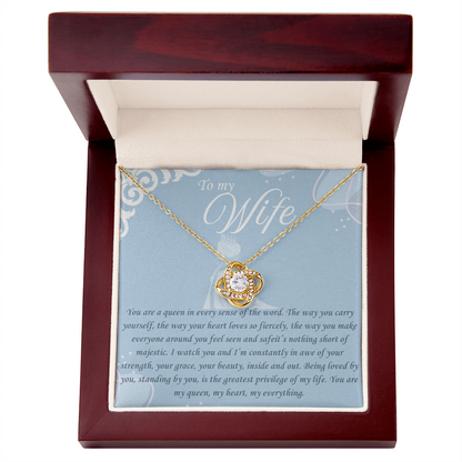 My Queen: Starlit Grace Necklace