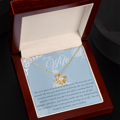 My Queen: Starlit Grace Necklace