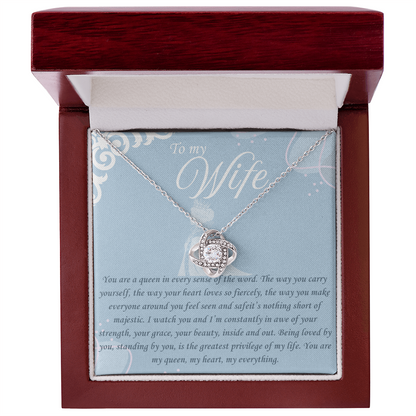 My Queen: Starlit Grace Necklace