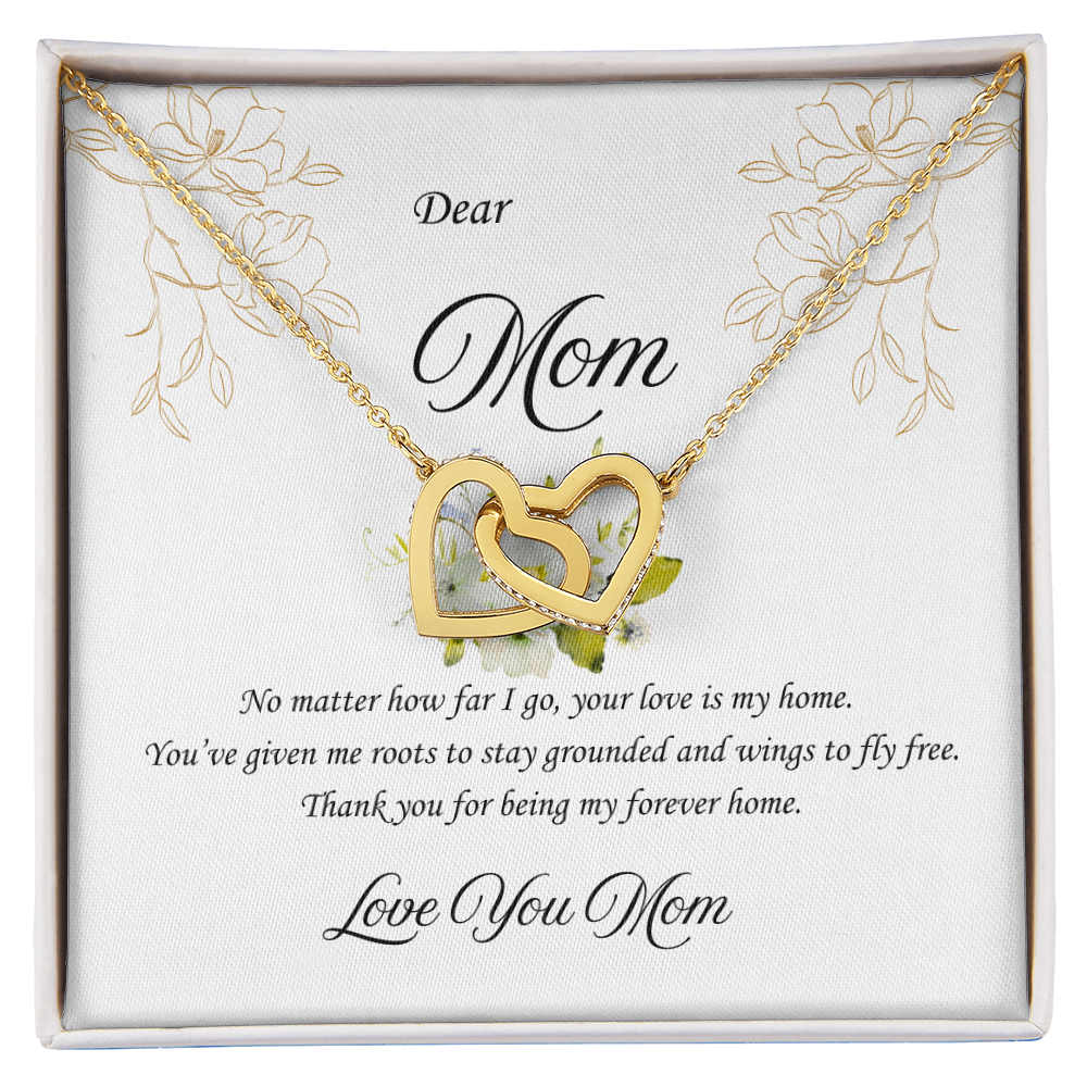 Forever My Home:Interlocking Hearts Necklace