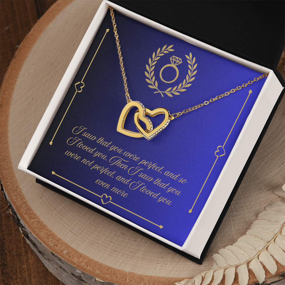 Two Hearts, One Promise: The Interlocking Love Necklace