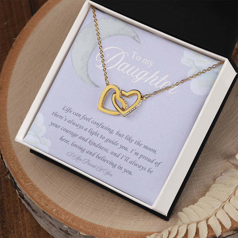 Moon Daughter: Interlocking Hearts Necklace