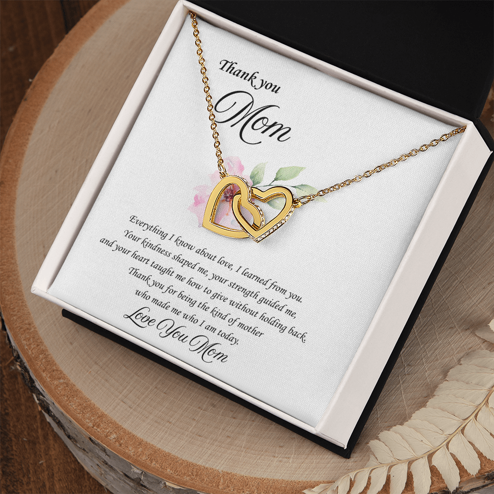 The Love You Taught Me: Interlocking Hearts Necklace