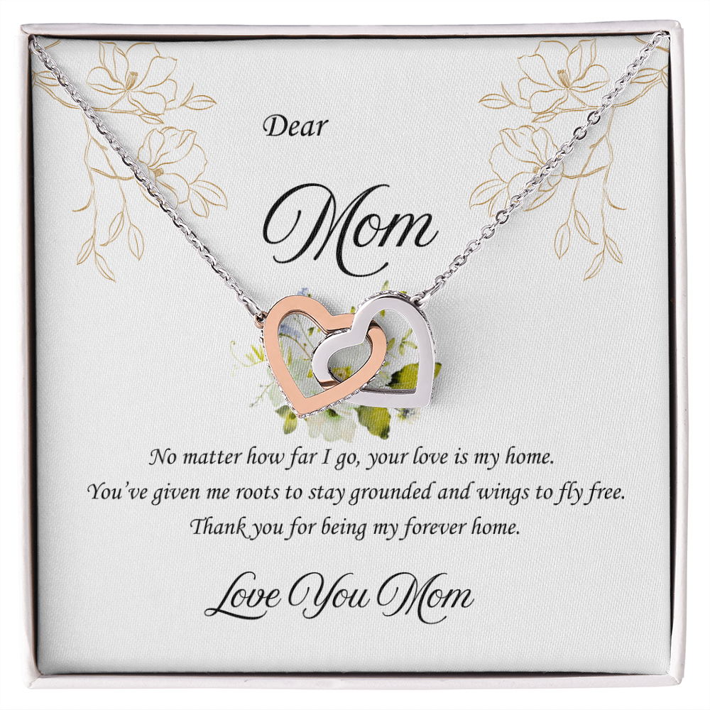 Forever My Home:Interlocking Hearts Necklace