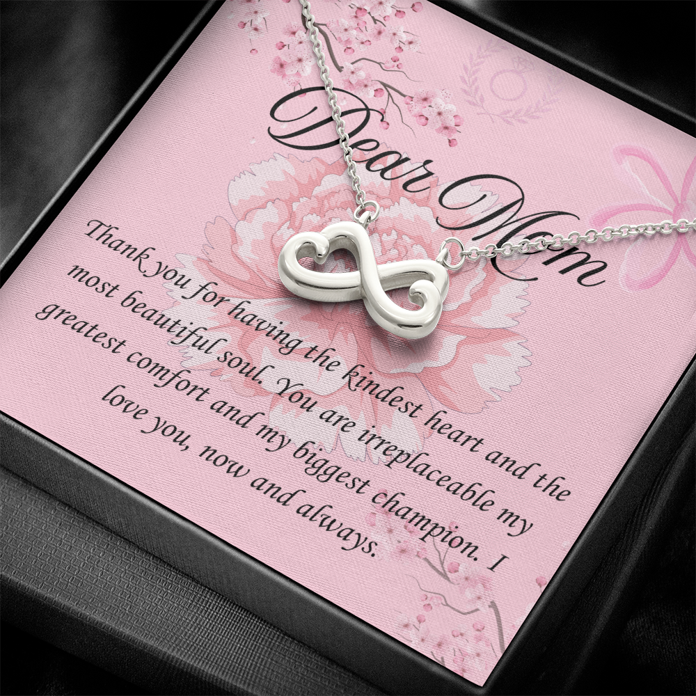 Mother's Sakura collection:Love Infinity Necklace