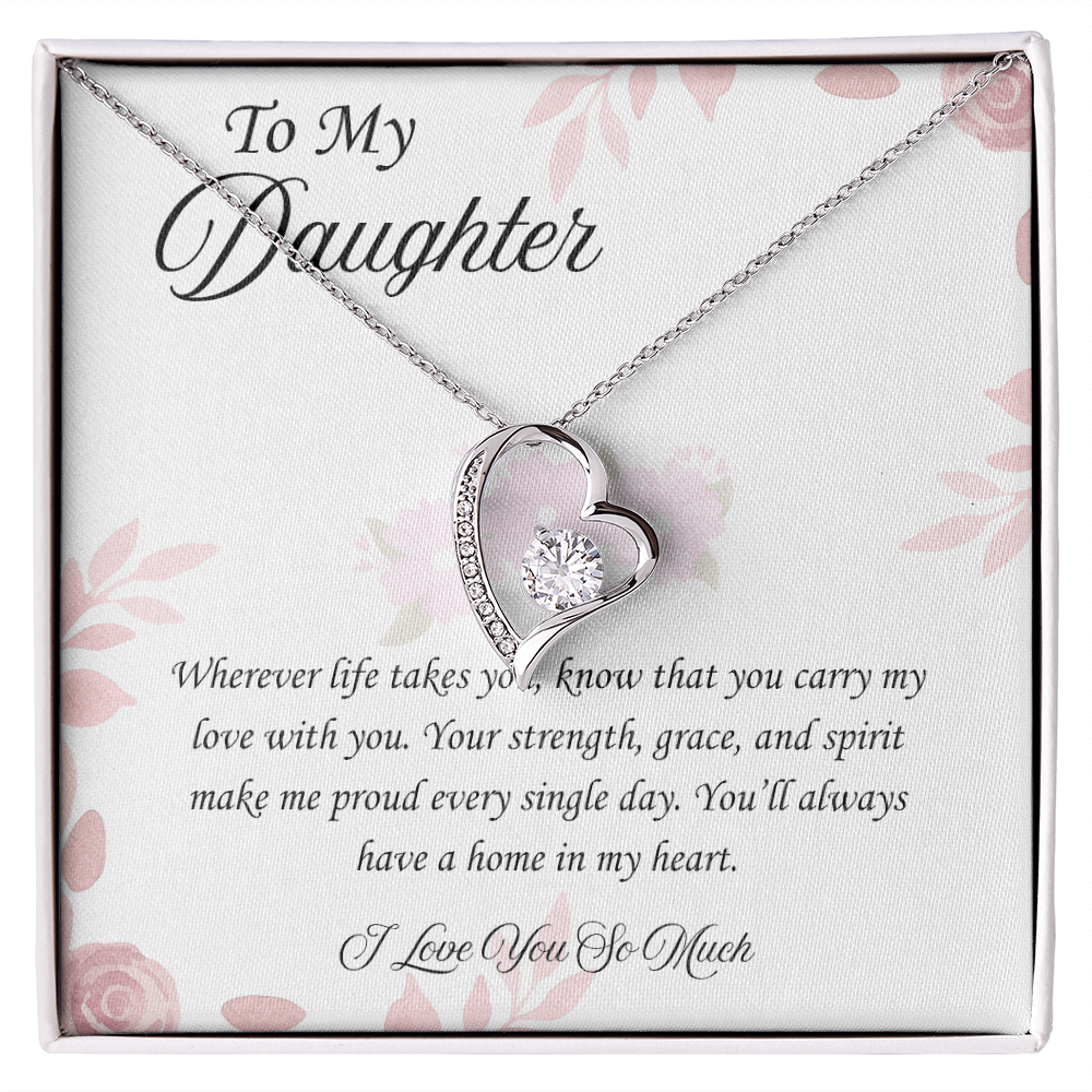 The Moment You Came In My Life: Forever Love Necklace