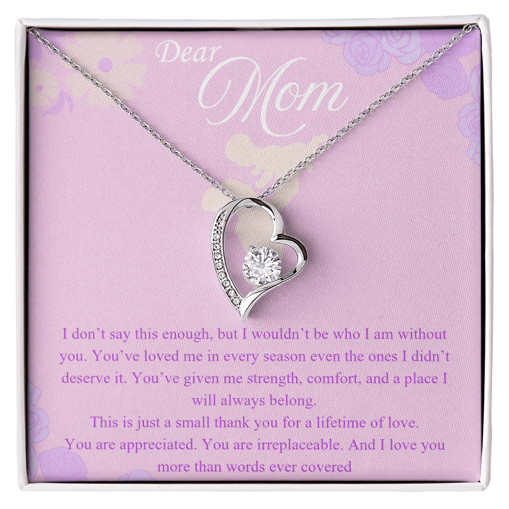A Lifetime of Your Love: Forever Love Necklace