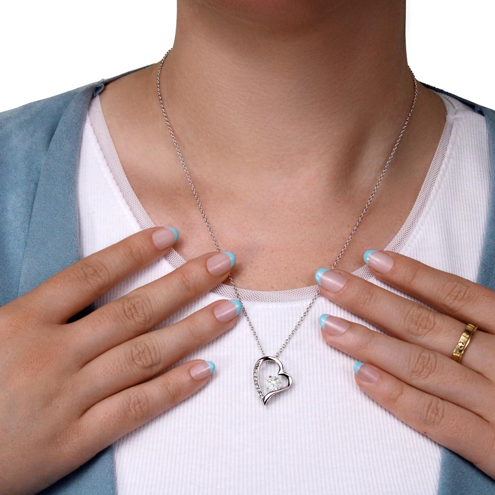Unveil Your Heart: The Dazzling Forever Love Necklace