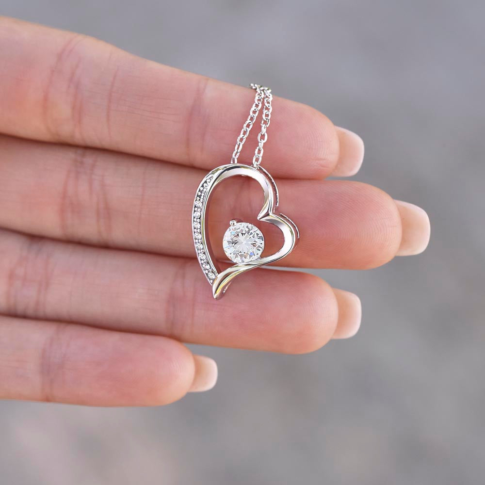 Unveil Your Heart: The Dazzling Forever Love Necklace