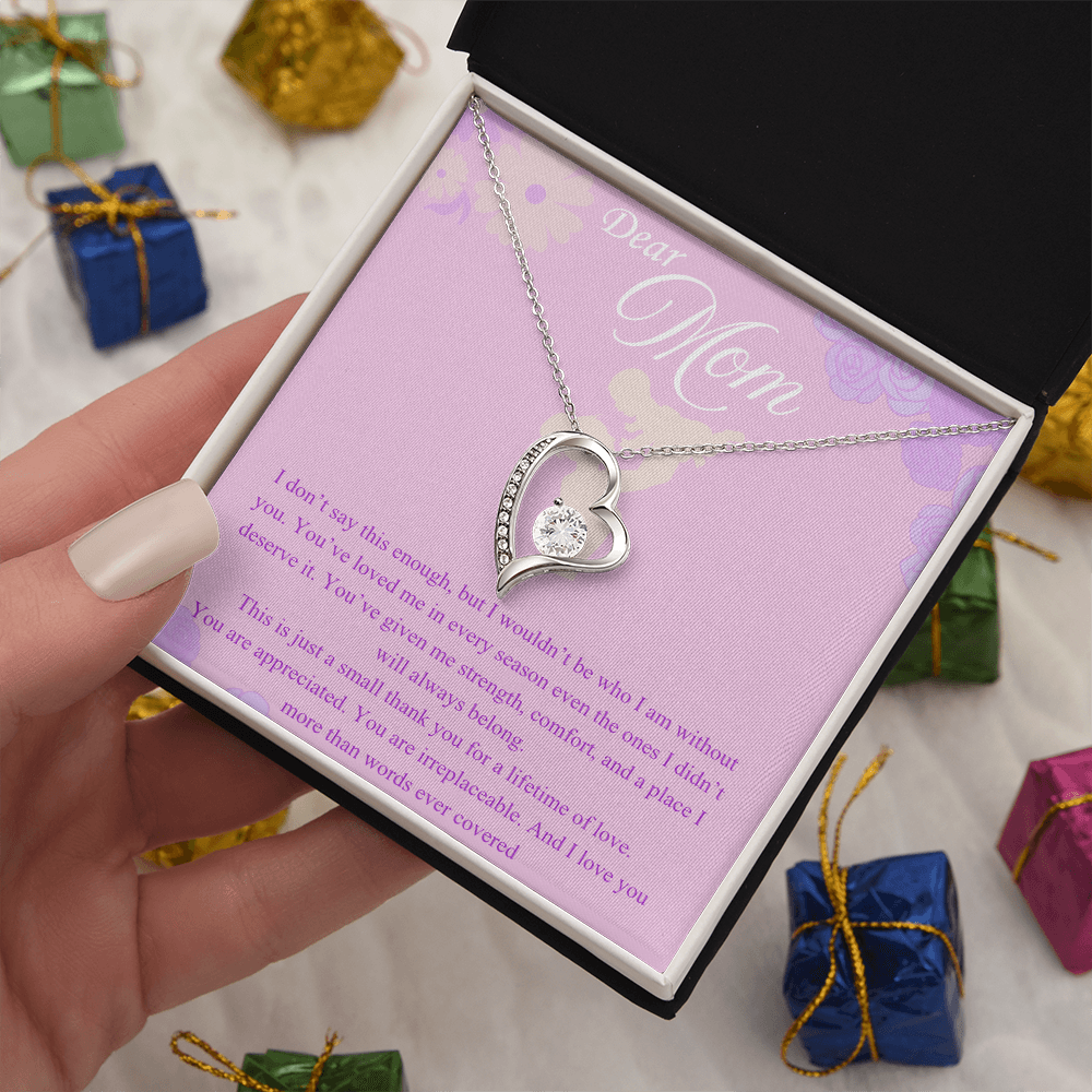 A Lifetime of Your Love: Forever Love Necklace