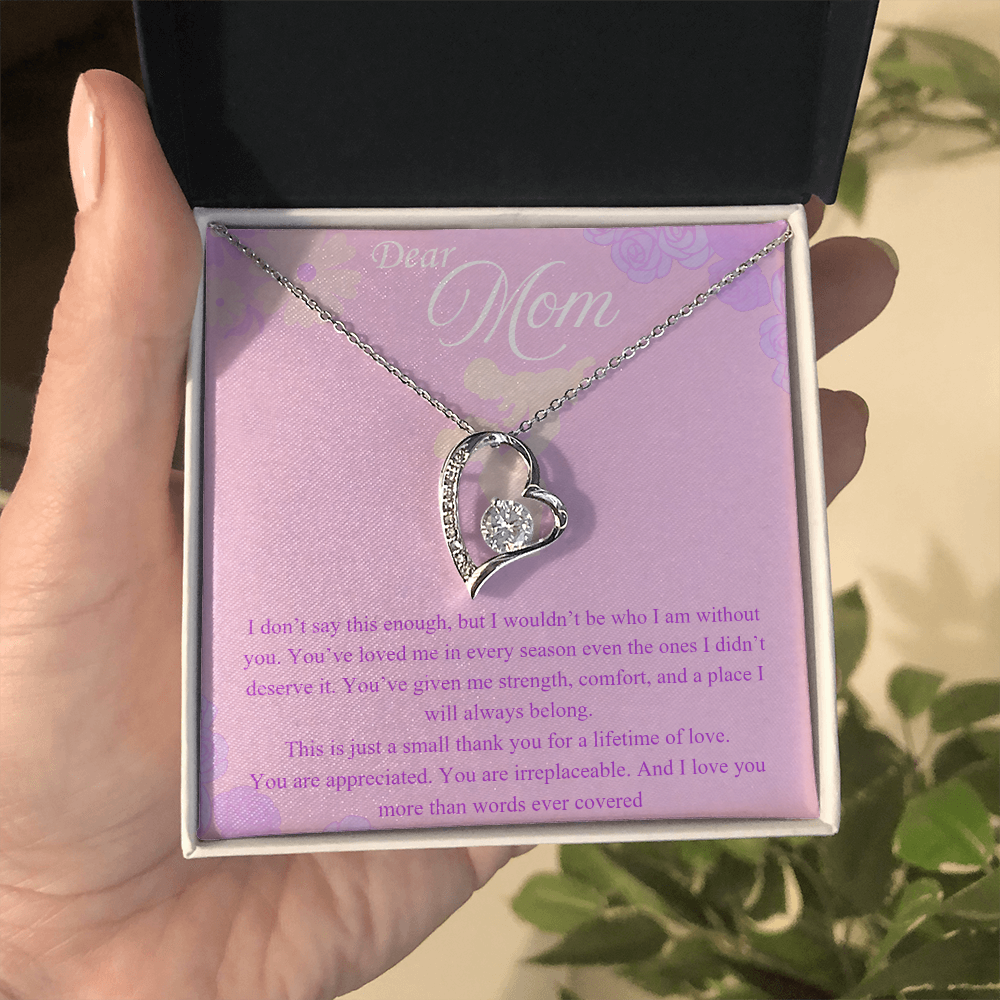A Lifetime of Your Love: Forever Love Necklace