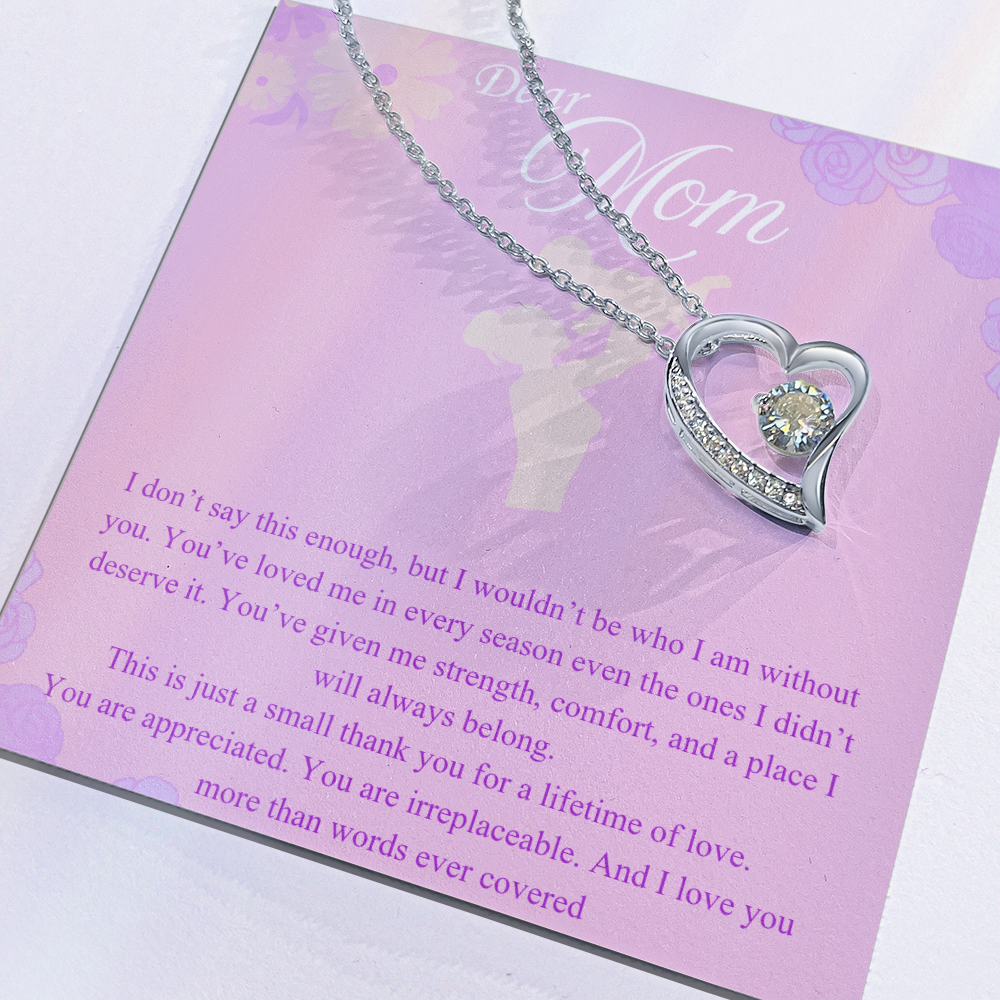 A Lifetime of Your Love: Forever Love Necklace