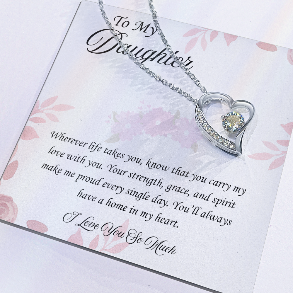 The Moment You Came In My Life: Forever Love Necklace