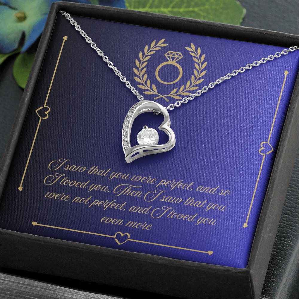 Unveil Your Heart: The Dazzling Forever Love Necklace