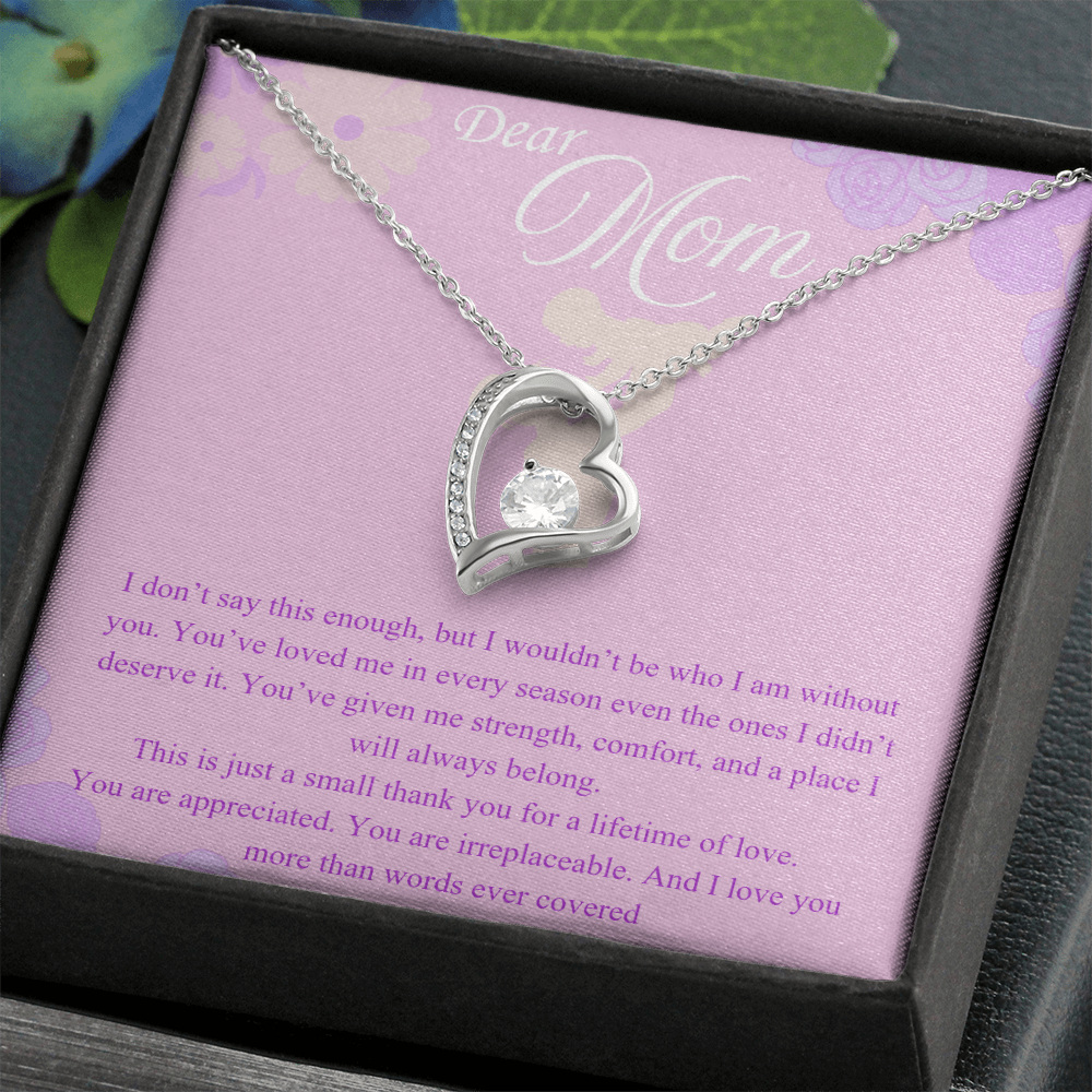 A Lifetime of Your Love: Forever Love Necklace