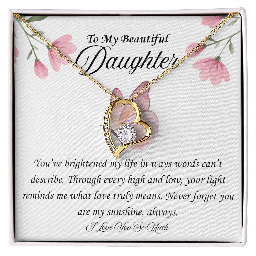 You Are My Sunshine: Forever Love Necklace