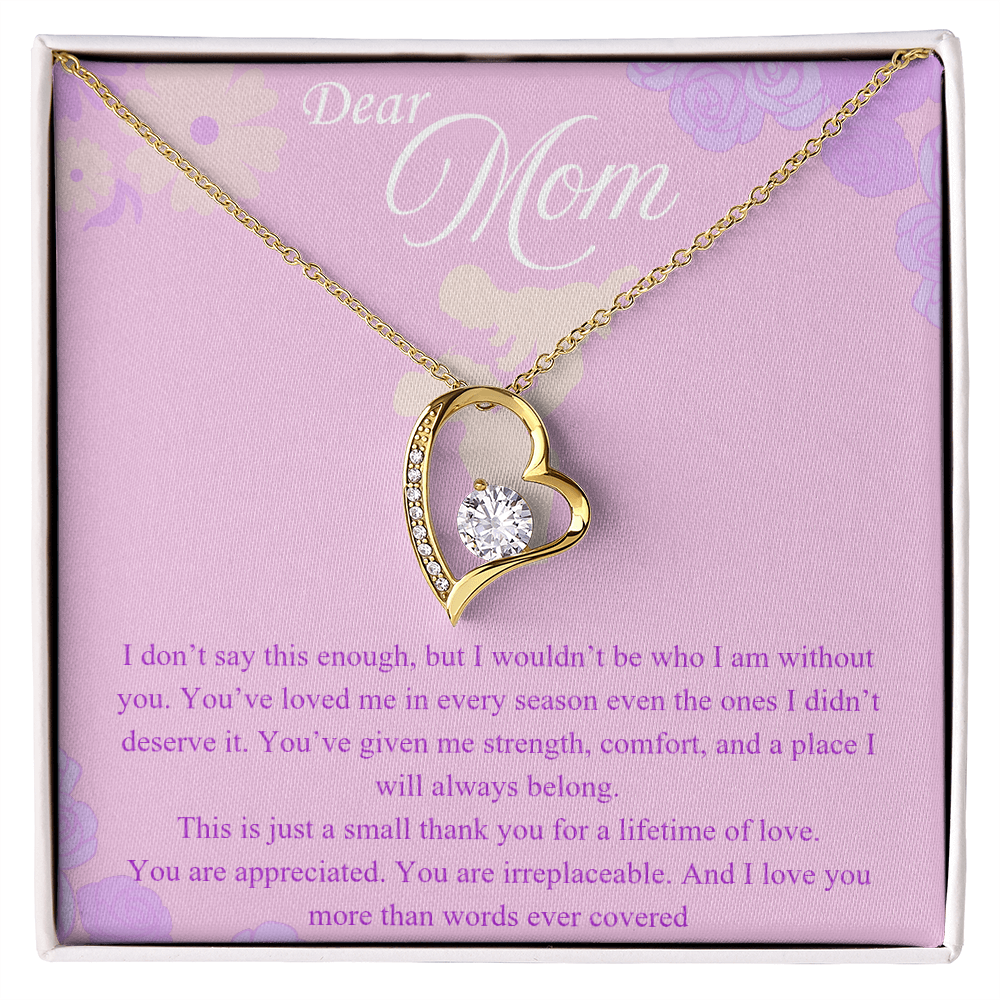 A Lifetime of Your Love: Forever Love Necklace