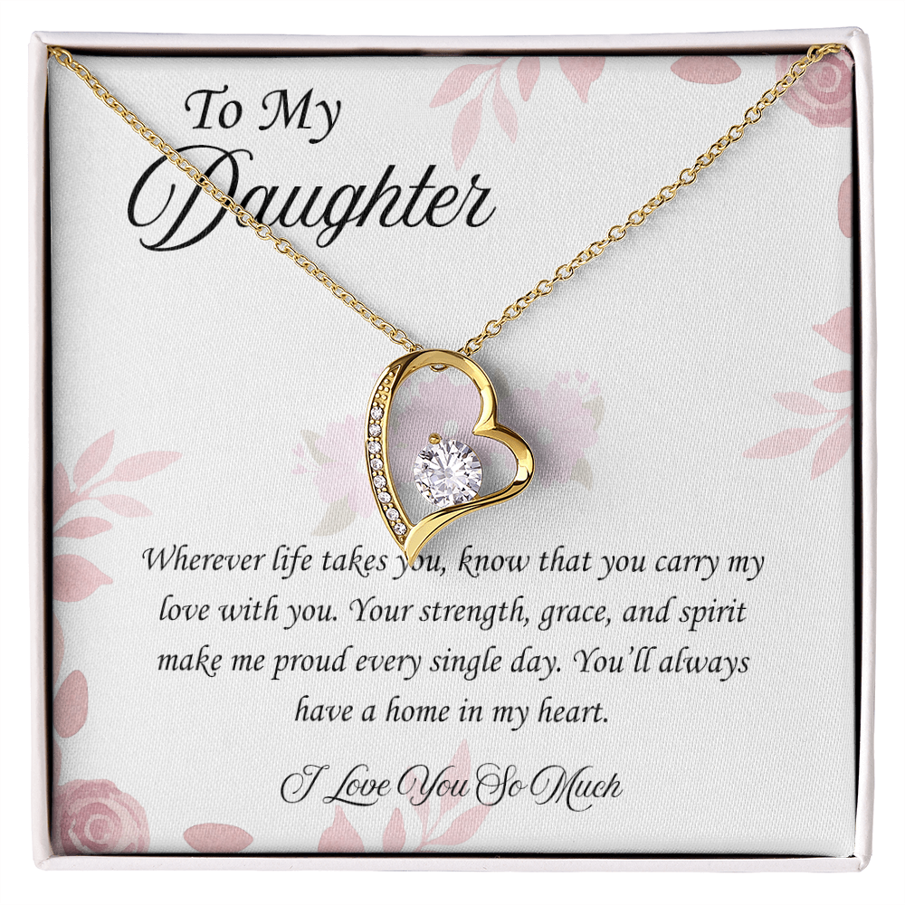 The Moment You Came In My Life: Forever Love Necklace