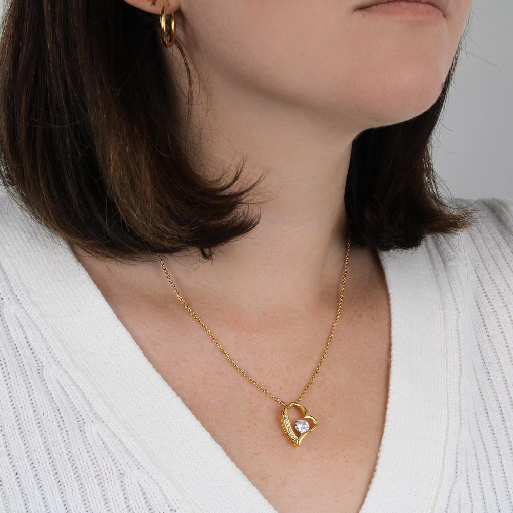 Unveil Your Heart: The Dazzling Forever Love Necklace