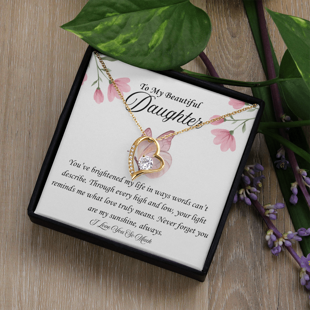 You Are My Sunshine: Forever Love Necklace