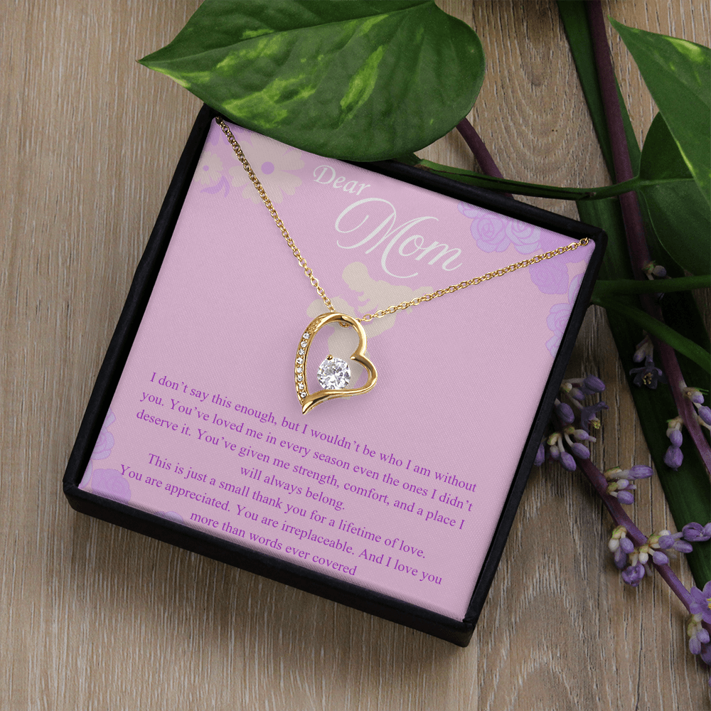 A Lifetime of Your Love: Forever Love Necklace