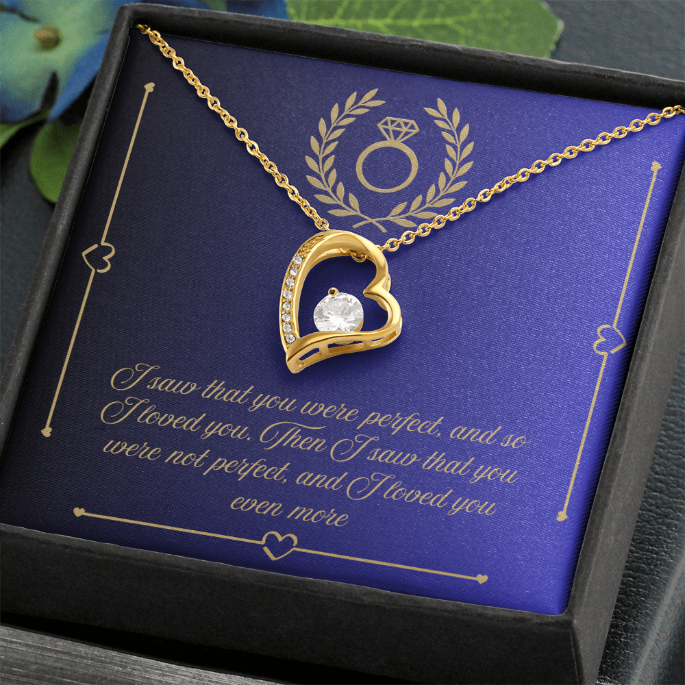 Unveil Your Heart: The Dazzling Forever Love Necklace