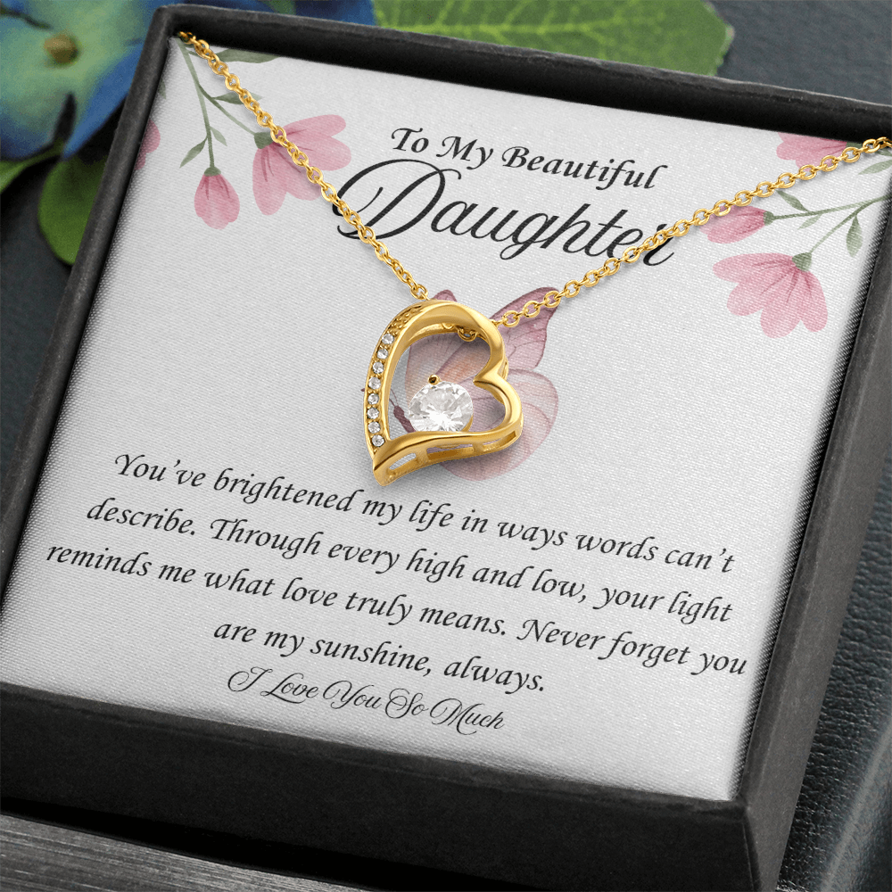 You Are My Sunshine: Forever Love Necklace