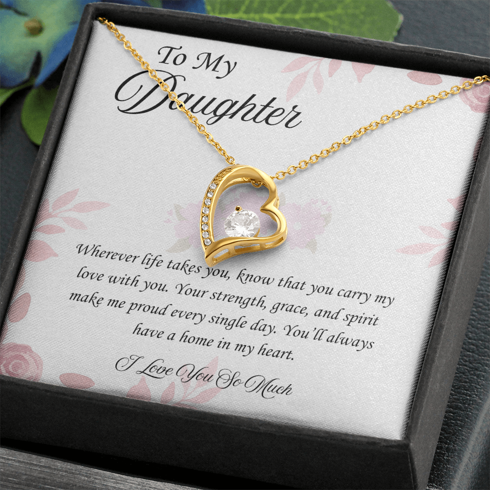 The Moment You Came In My Life: Forever Love Necklace