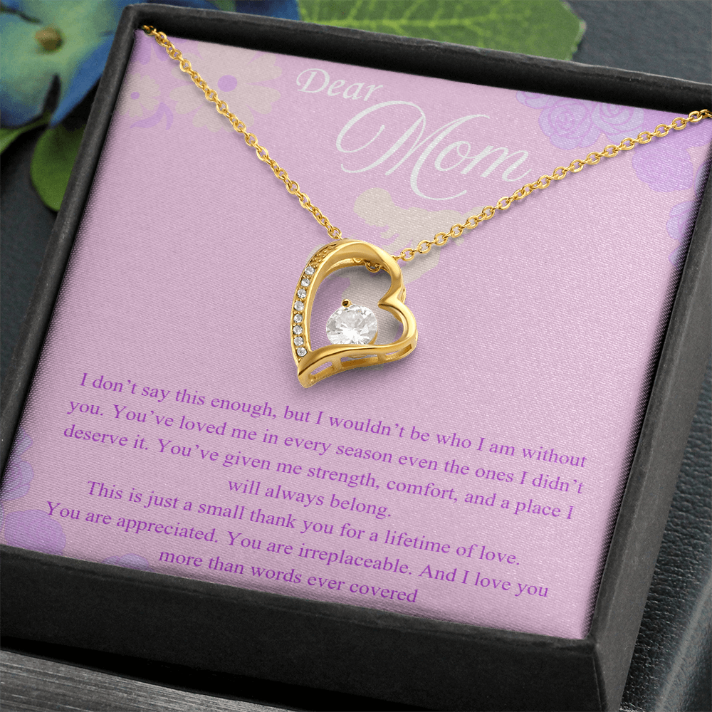 A Lifetime of Your Love: Forever Love Necklace