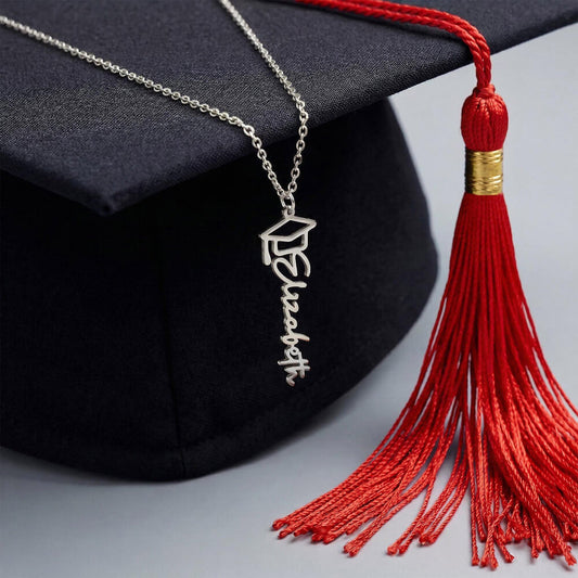 Graduation Name Necklace