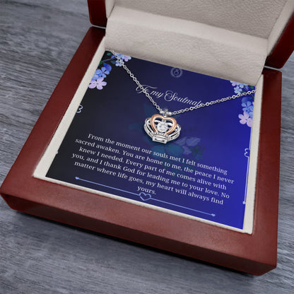 Dance of the Divine: The Royal Radiance Crown Necklace